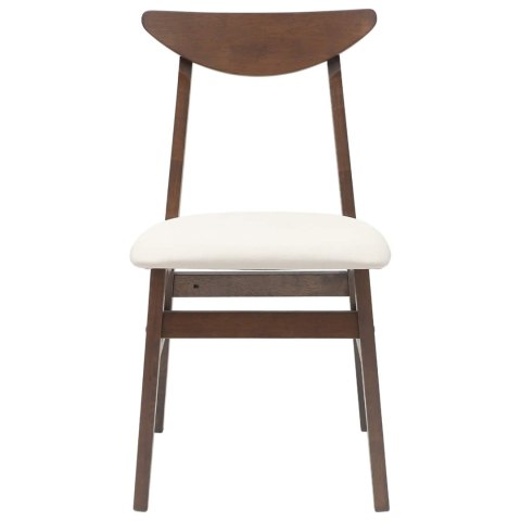 KRZESŁA JADALNE 2 SZT. JASNY BRĄZ 42X47.5X81CM