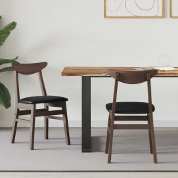 KRZESŁA JADALNE 2 SZT. JASNY BRĄZ 42X47.5X81CM