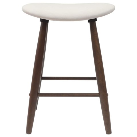 KRZESŁA JADALNE 2 SZT. JASNY BRĄZ 46X37X63CM DREWNO GUMOWE