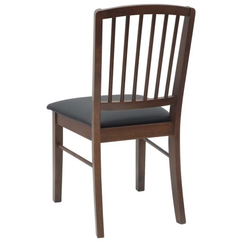 KRZESŁA JADALNE 2 SZT. JASNY BRĄZ 50X52,5X91CM