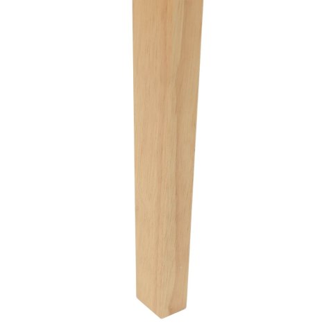 KRZESŁA JADALNE 2 SZT. NATURALNY 42X47.5X81CM DREWNO GUMOWE