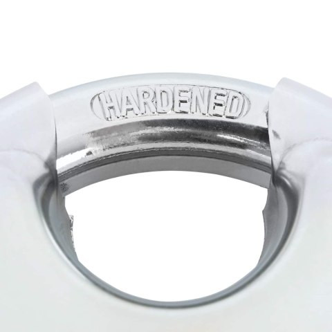 KŁÓDKI DISCUS Z KLUCZAMI 12 SZT. SREBRNY 6X2.3X6CM