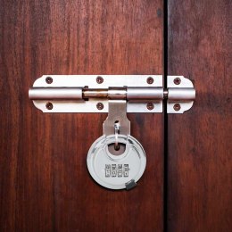 KŁÓDKI DISCUS Z KLUCZAMI 2 SZT. SREBRNY 7X2.3X7CM