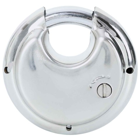 KŁÓDKI DISCUS Z KLUCZAMI 2 SZT. SREBRNY 7X2.3X7CM