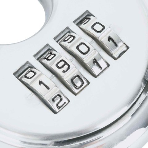 KŁÓDKI DISCUS Z KLUCZAMI 2 SZT. SREBRNY 7X2.3X7CM