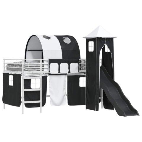 BIAŁY I CZARNY 90X200CM