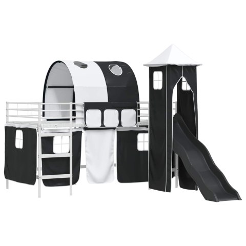 BIAŁY I CZARNY 90X200CM