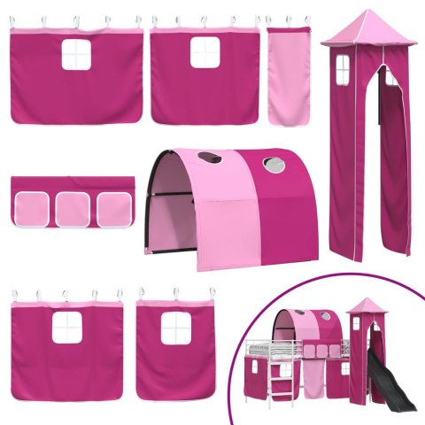 BIAŁY I RÓŻOWY 90X 200CM