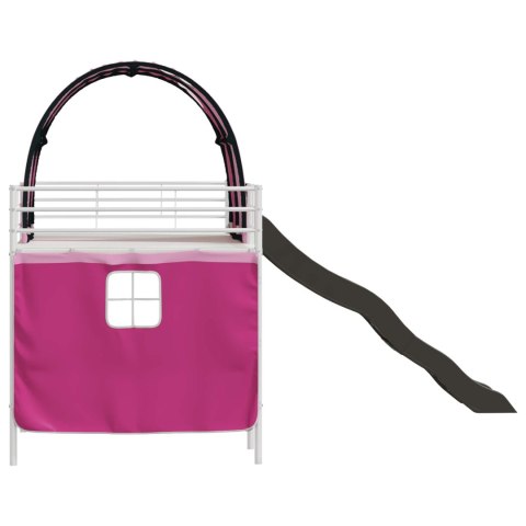 BIAŁY I RÓŻOWY 99,5X200CM