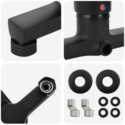 BATERIA PRYSZNICOWA CZARNY G 1 / 2 CALA MOSIĄDZ