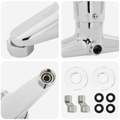 BATERIA PRYSZNICOWA CHROM G 1 / 2 CALA