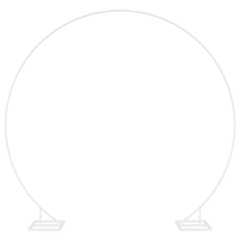 ŁUK ŚLUBNY BIAŁY 220X45X200CM STAL