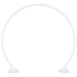 ŁUK ŚLUBNY BIAŁY 220X45X200CM STAL