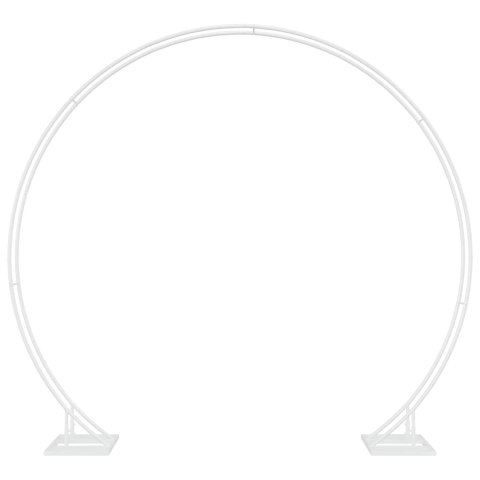 ŁUK ŚLUBNY BIAŁY 220X45X200CM STAL