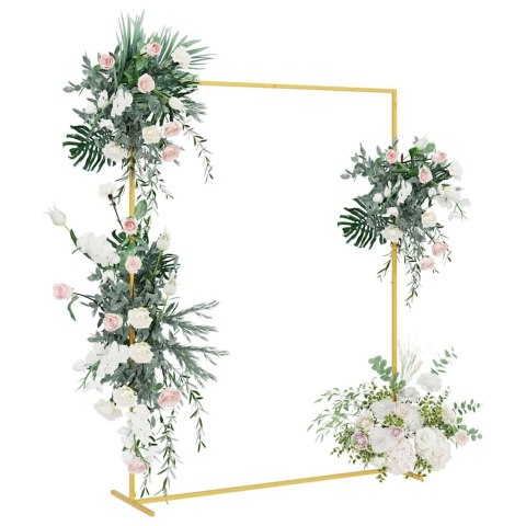 ŁUK ŚLUBNY ZŁOTY 150X49,5X200CM STAL