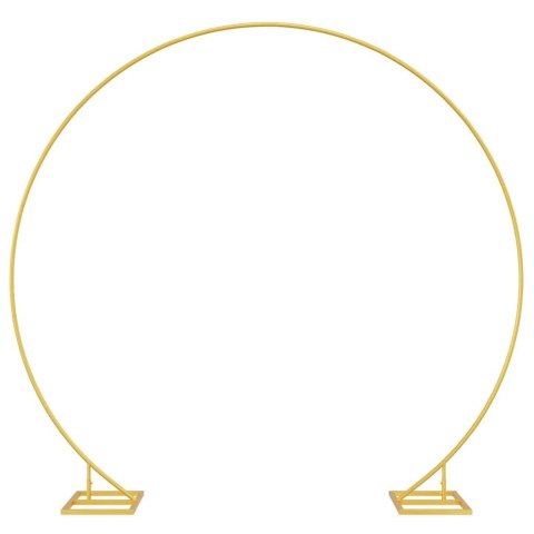 ŁUK ŚLUBNY ZŁOTY 220X45X200CM STAL