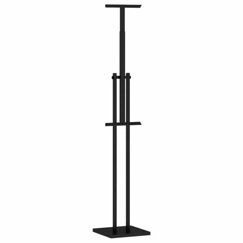 STOISKA NA TARGI CZARNY 26,5X26,5X127CM STAL