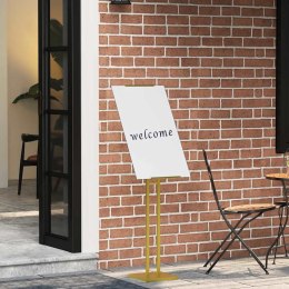 STOISKA NA TARGI ZŁOTY 26,5X26,5X127CM STAL