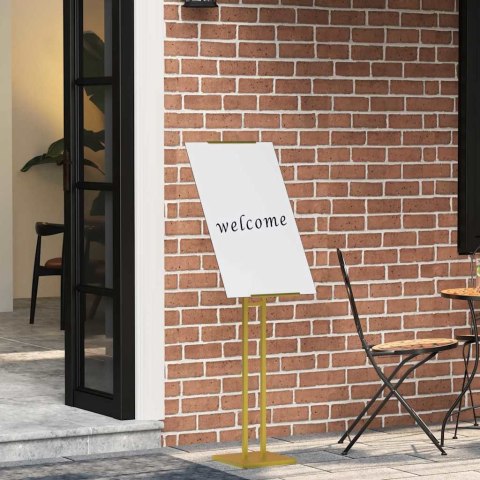 STOISKA NA TARGI ZŁOTY 26,5X26,5X127CM STAL