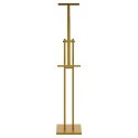 STOISKA NA TARGI ZŁOTY 26,5X26,5X127CM STAL