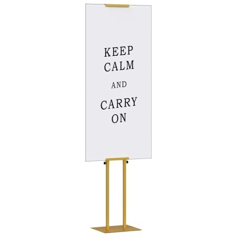 STOISKA NA TARGI ZŁOTY 30X24X214CM STAL