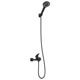 ZESTAW GŁÓWICY PRYSZNICOWEJ CZARNY G 1 / 2 CALA