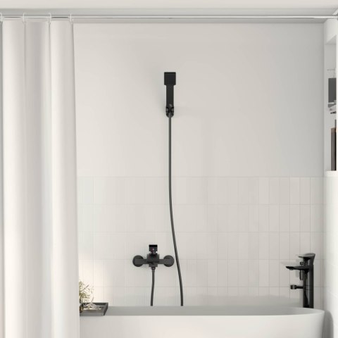 ZESTAW GŁÓWICY PRYSZNICOWEJ CZARNY G 1 / 2 CALA