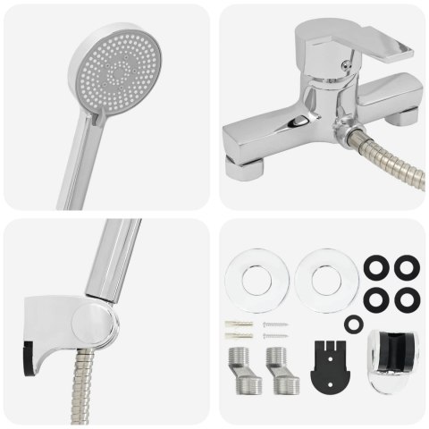 ZESTAW GŁÓWICY PRYSZNICOWEJ CHROM G 1 / 2 CALA MOSIĄDZ