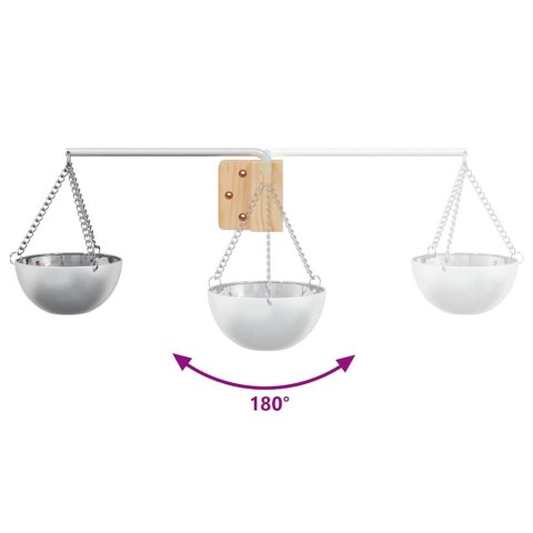 ZESTAW AKCESORIÓW DO SAUNY 5 SZT. CZARNY
