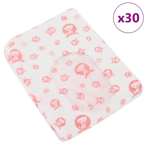 JEDNORAZOWA PIELUCHA DLA PSÓW SAMIC 30 SZT. BIAŁY L