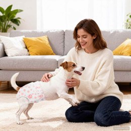 JEDNORAZOWA PIELUCHA DLA PSÓW SAMIC 50 SZT. BIAŁY S