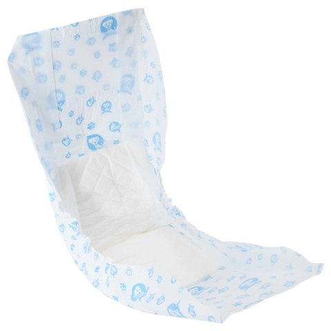 JEDNORAZOWY PAMPERS DLA PSÓW SAMCÓW 30 SZT. BIAŁYXS
