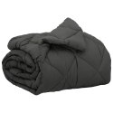 KOŁDRA NA CAŁY ROK ANTRACYT 200X135CM MIKROFIBRA
