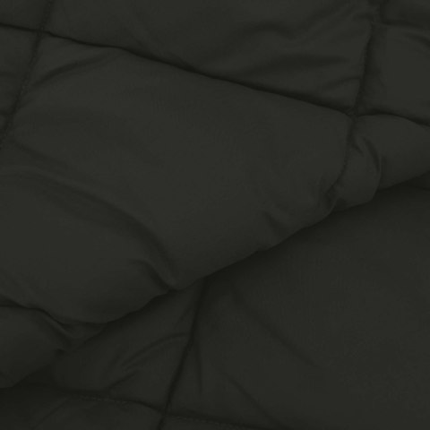 KOŁDRA NA CAŁY ROK CZARNY 200X135CM MIKROFIBRA