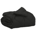 KOŁDRA NA CAŁY ROK CZARNY 200X155CM MIKROFIBRA