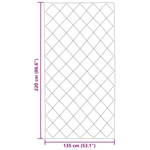KOŁDRA NA CAŁY ROK ZIELONY 220X135CM MIKROFIBRA