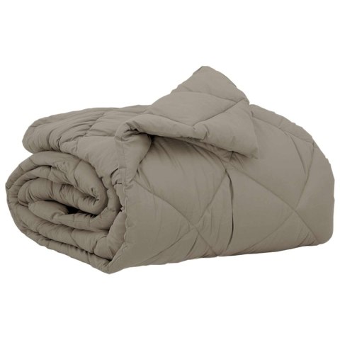 KOŁDRA NA CAŁY ROK JASNOSZARY 200X135CM MIKROFIBRA