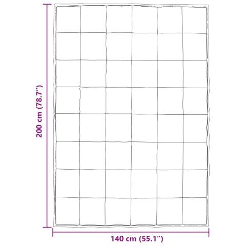 KOŁDRA NA CAŁY ROK ZŁOTY 200X140CM SATYNA I MIKROFIBRA