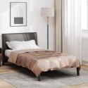KOŁDRA NA CAŁY ROK ZŁOTY 220X155CM SATYNA I MIKROFIBRA