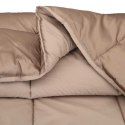 KOŁDRA NA CAŁY ROK ZŁOTY 220X155CM SATYNA I MIKROFIBRA