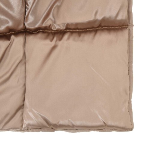KOŁDRA NA CAŁY ROK ZŁOTY 220X155CM SATYNA I MIKROFIBRA