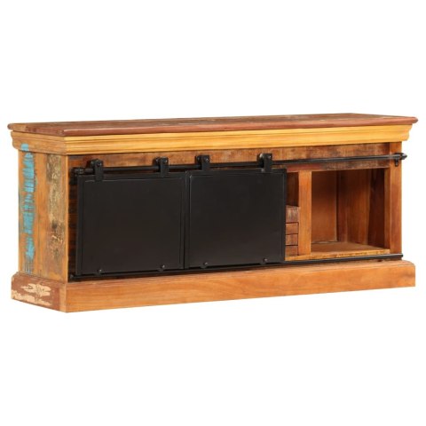 SZAFKA POD TV 110X30X45CM LITE DREWNO ODZYSKANE