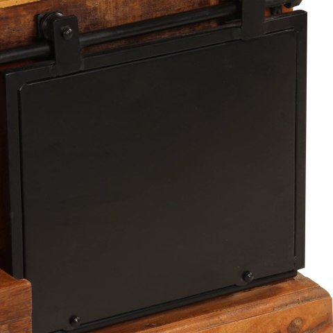 SZAFKA POD TV 110X30X45CM LITE DREWNO ODZYSKANE