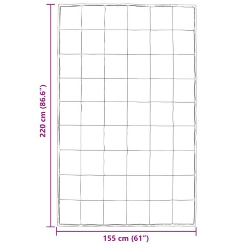 KOŁDRA NA CAŁY ROK CZARNY 220X155CM SATYNA I MIKROFIBRA