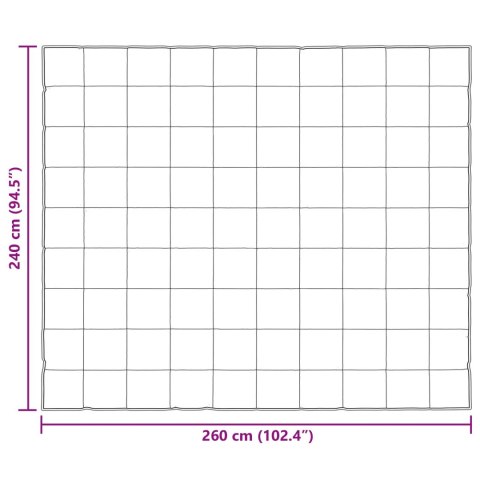 KOŁDRA NA CAŁY ROK SREBRNY 240X260CM SATYNA I MIKROFIBRA