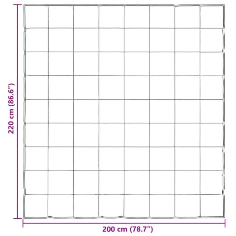 ZIMOWA KOŁDRA CZARNY 220X200CM SATYNA I MIKROFIBRA