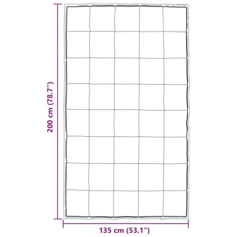 ZIMOWA KOŁDRA SREBRNY 200X135CM SATYNA I MIKROFIBRA