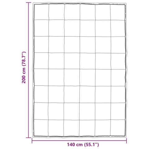 ZIMOWA KOŁDRA SREBRNY 200X140CM SATYNA I MIKROFIBRA