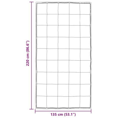 ZIMOWA KOŁDRA SREBRNY 220X135CM SATYNA I MIKROFIBRA