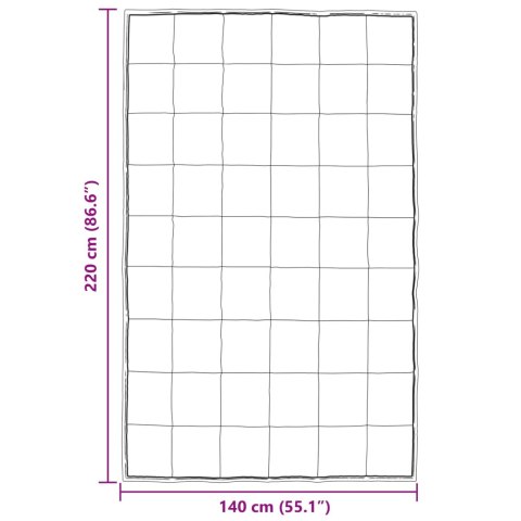 ZIMOWA KOŁDRA SREBRNY 220X140CM SATYNA I MIKROFIBRA